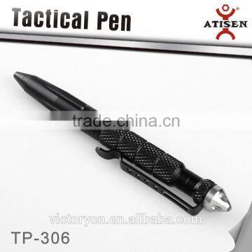 304 Stainless Steel Self Defense Tool Tactical Ball Point Pen,glass Breaker 2 in 1 TP-306 photo-3