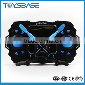 Selfie Dron LED Light 6 Axle Gyro Headless Quadcopter Pocket Foldable RC Aircraft Model Mini Dron photo-3