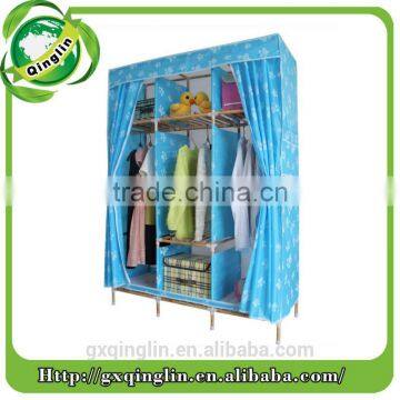 high quality fashion modren portable fabric wardrobe