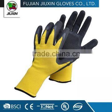 JX68F646 Made In China Safety Waterproof Household Latex Gloves