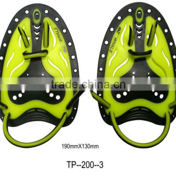 2013 best seller profession silicone swimming hand paddles