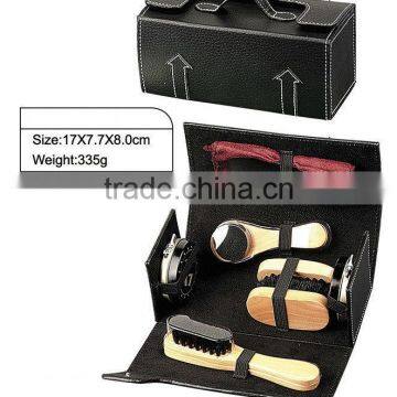 new style shoe polish/shoe shine kit with exquisite gift box packaging