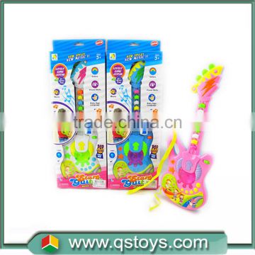 2016 TOP sale carton guitar, the plastic toy for children