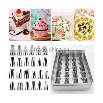 24pcs/set 430 S/s Different Shape Cake Decorating Tips photo-6