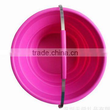 Silica Gel Folding Bucket photo-3