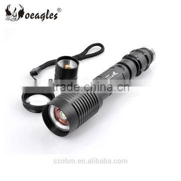 Oeagles XML T6 LED 1800 Lumens Zoomable White Light LED Bicycle Flashlight Torch Set photo-4
