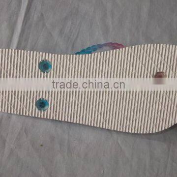 PE Colorful Printing Lady Flip Flop Beach Sandals Sandle Slipper photo-3
