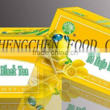 high quality Lemon Black Teabag with competitive price, flavor teabag