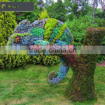 High Quality Animated Topiary Milan Fake Grass Animal for Park Decoration Made in Dongguan photo-6