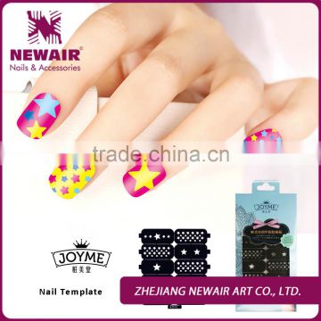 DIY Nail Stamper Plate For Nail Art Template