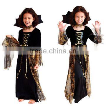 Girls Gothic Maiden Vampire Costume HN005