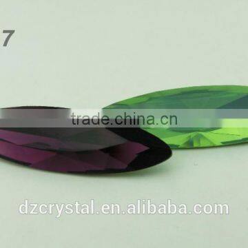 Wholesale Garment Applied Loose Simulated SW Colorful Rhinestone For Wedding Dress photo-3
