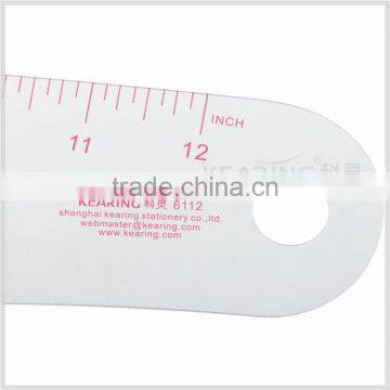 Kearing Plastic 12'' Vary Form Curve Ruler ( Sandwich Line ) for Fashion Design # 6112 photo-3