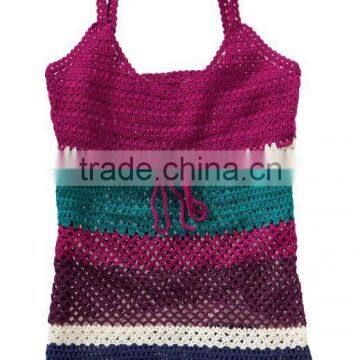 8KN021-3 Crochet tank tops