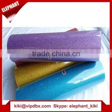 Glitter/PU Heat Transfer Vinyl Sheets Cut for Clothing photo-3