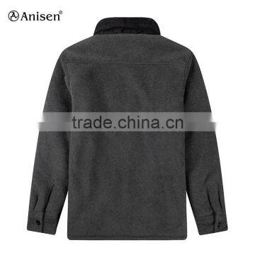 Apparel Manufacturer Custom Blank Long Sleeve Men Jacket photo-2