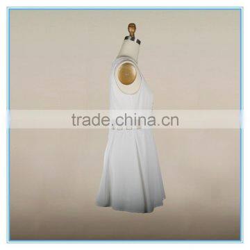 Fashion Dress 2016 Women Clothing Sexy Dress Embroidery Cutwork photo-2