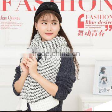 Autumn Winter Ladies or Women or Girls Fashion Pure Color New Yellow Scarf Knitted Majored Maker photo-5