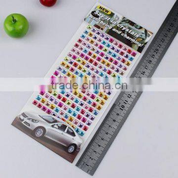 Various Color Acrylic Sticker,crystal Sticker,acrylic Stone Sticker photo-5