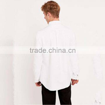 2016 High Quality Long Sleeve Linen Cotton Business Designer Mens Casual Slim Fit Shirts photo-2