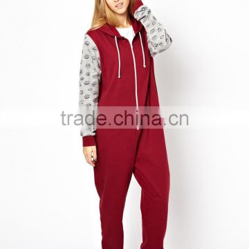 Jumpsuit women with eyes print on sleeves wholesale