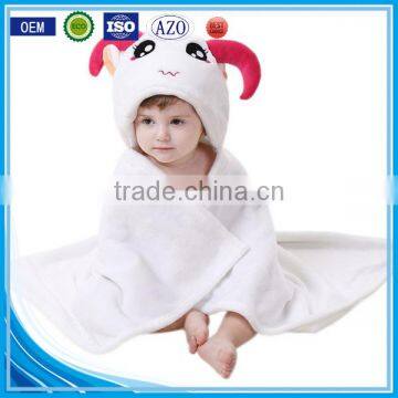 China Supplier Embroidered Velour Customized Flannel Wholesale Hooded Towel Clothes Baby Clothing Design Babyhood photo-6