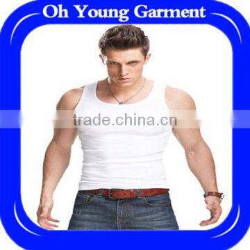 100% cotton vest high quality wholesale casual vest hot-selling cheap 1 dollar fitness tank top