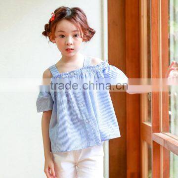 S17598A Girls T-shirt Short Sleeve Top Summer T Shirt