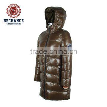 Women's Fashion Winter Long Down Coat Jackets Factory photo-2
