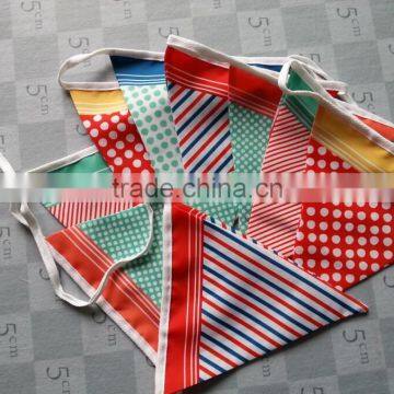 design printed bunting flag