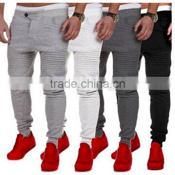 New Mens Slim Fit Trousers Tracksuit Bottoms Skinny Joggers