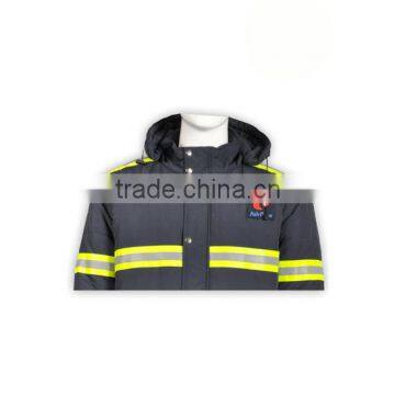 BSCI/D FAMA Garment Incustry Nylon Safety Reflective Jacket photo-3