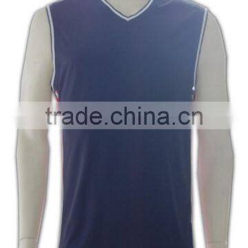 ISO 9001 Audit Factory Blank Tailored Wholesale V-neck Gym Vest photo-2