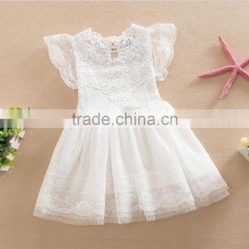 2017 Girl Lace Tulle Dress Girl Princess Dress With Lace photo-3