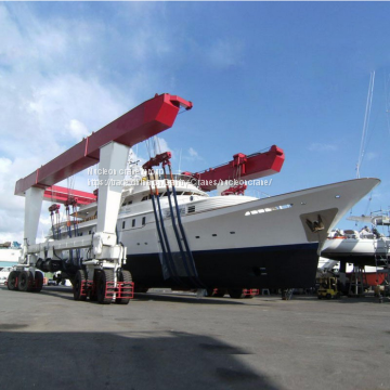 Mobile Yacht Boat Hoist Lift Gantry Crane photo-3