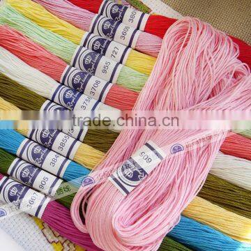 Royalbroider 100% Cotton Cross Stitch Thread Similar Dmc Color 100 Meters per Lot Embroidery Thread Floss photo-3