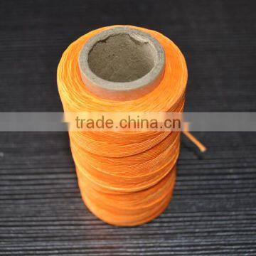 polyester waxed braid sewing thread for shoes and leathers