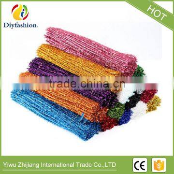 2017 Fashion Pipe Cleaner Glitter DIY Craft Chenille Wire photo-3