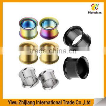 Fashion Jewelry 2016 Flesh Ear Plug Tunnel Stainless Steel Jewelry photo-2
