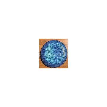 Water Proof Yoga Exercises Yoga Ball / Black Blue PVC Massage Ball For Yoga