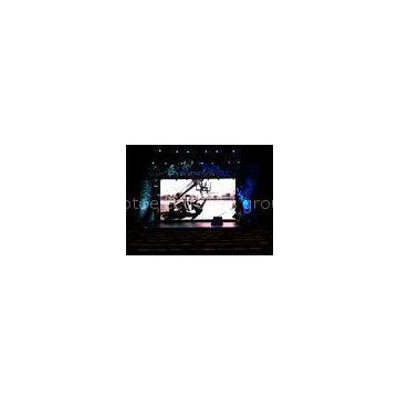 Iron Outdoor Led Video Wall Rental 1R1G1B P10 1 / 4 scan IP65 220V / 50Hz