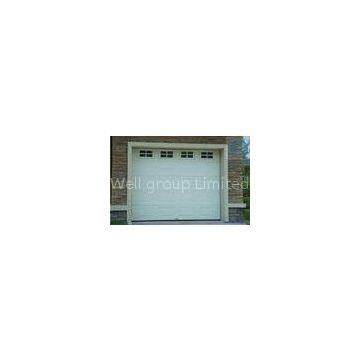 Rectangle Sectional Garage Door Remote Control , Overhead Garage Door