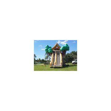 Tree Shape Commercial Inflatable Slide , China Inflatable Slide With Great Fun
