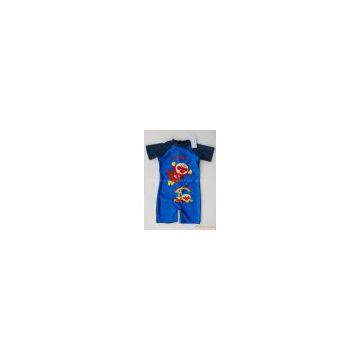 Lovely Heat Transfer Children's Surfing Suit Comfortable Digital Printing Surfing Suit photo-2