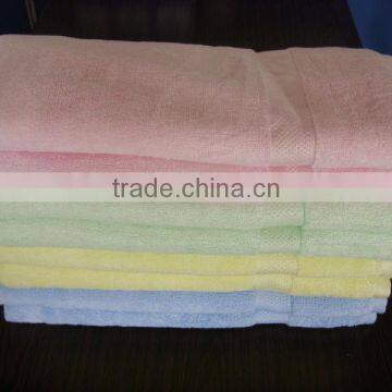 Eco-friendly 100% bamboo fiber blank face/bath/hand towel for home/hotel/promotinal use