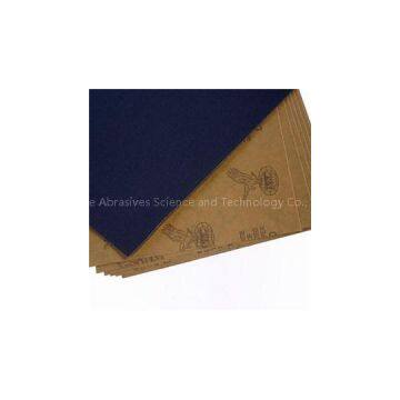 Wet Or Dry Sand Paper Silicon Carbide Hook And Loop Abrasive Paper Sheets