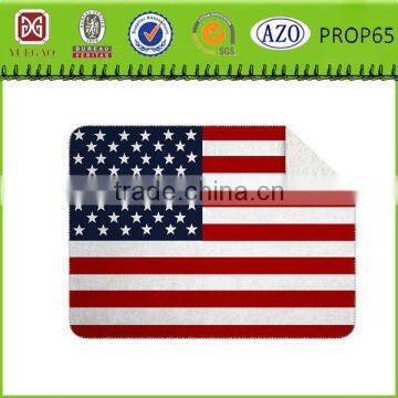 USA flag micro sherpa throw blanket fleece USA flag throw blanket