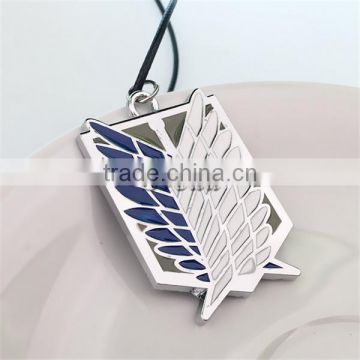 HOT Anime Attack On Titan Necklace Attack On Titan cosplay costume accessory