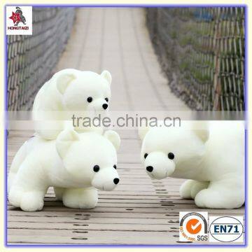Custom Stuffed Polar Bear Toys With Hats and Clothes photo-6