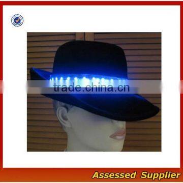 CA62 LED fashion straw hat with light up hat